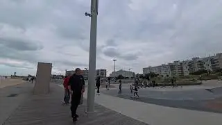 Edge of Europe: Street Walk Through CALAIS, France (4K Ambience) ∣ Quiet Gateway to the UK