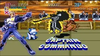 Captain Commando PS1 - Semua Boss & Ending [Retro Game]