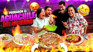 “Del sabor al sufrimiento 😭🌶️ El AGUACHILE DEL INFIERNO los destruyó 😂”