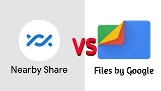 Speed test between nearbyshare and Google files