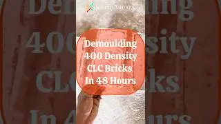 Ultra-Light CLC Bricks &mdash; 400 Density with PC3 Chemicals | Strong, Durable & Economical Blocks!#clc