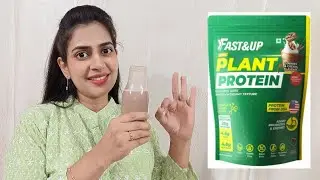 Fast&Up Plant Protein Review | Best protein Suggestion for PCOD, PCOS | Fast and Up protein