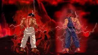 Kage VS Evil Ryu Epic Intense Fight - Ultra Street Fighter 4 With Alternative Ending [USF4 VS SFVCE]