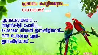 Poomarakombathe Aankili chodichu.....