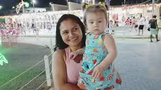 Primeiro passeio do ano de 2026 na praça da Cultura em Presidente Figueiredo 
