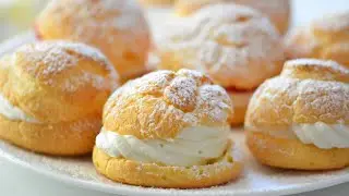 How to make cream puffs - easy cream puffs recipe
