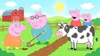 Peppa Pig : The Ultimate Farm Visit Adventure 🐮🌾 Fun, Animals & Big Smiles | Peppa Pig Animation