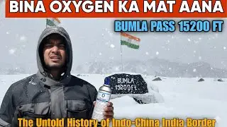 Bumla pass | Indo-China India Border | By Himalayan 450 | Rm Moto Vlogs