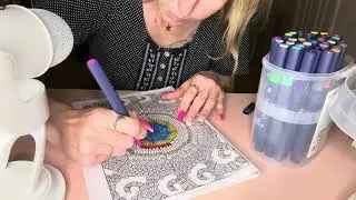 ASMR drawing #calming #artsmr #asmrrelaxation #art #relaxationtechniques #asmrdrawing #crinkles
