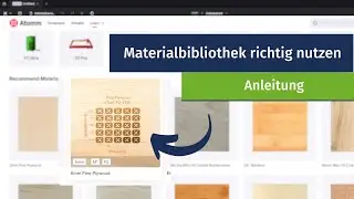 So nutzen Sie die xTool Materialbibliothek