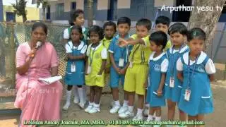 Sister Jaya About St.Joseph School Kathivakkam Ennore 5-4-2017