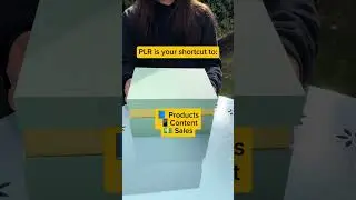 PLR Side Hustle Ideas in 30 Seconds
