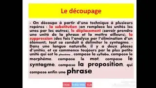 L'analyse morphosyntaxique s3 ✍️ partie 1 ✓ {module morphosyntaxe}