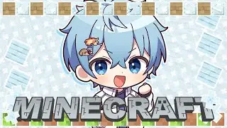 【マインクラフト】  [リボーン視点] 今日はコスちゃんと2人でゆったりブランチマイニング！#リボアンドコス