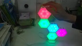 nanoleaf light panels Hexagonal Wall Lights Smart Touch-Sensitive LED