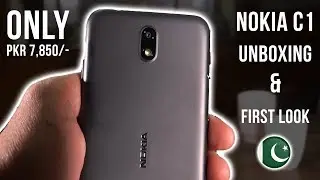Nokia C1 Android Unboxing and First look in Pakistan  -  Price, Specs and our Opinion