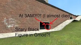 Gmod ARG but the player doesn't care that there is a Black Figure