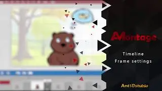 7.Timelines. Frame settings | AMontage tutorials
