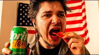 Маргинал пробует Спрайт со вкусом чая и острые чипсы Принглс