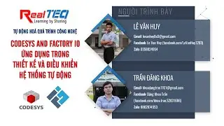 Ứng dụng Codesys và Factory IO vào việc Thiết kế và điều khiển một hệ thống tự động