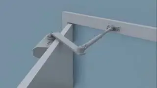 LYNN HARDWARE Medium Duty Commercial Door Closer - DC6003 Automatic Door Closer