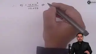 Problem on Normal Stress and Tangential Stress