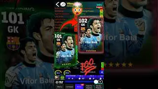 How to train 102 Rating Vitor Baia in Efootball24 #pes #efootball2024 #efootball