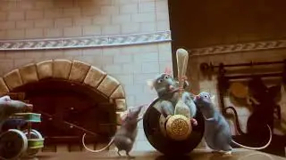 Ratatouille Ride in Epcot (watch until the end)