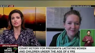 Court victory for pregnant and lactating women and children under the age of six years