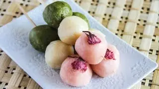Hanami Dango Recipe - Japanese Cooking 101