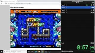 Neo Bomberman - Speedrun 24:23:52 (IMPROVABLE)