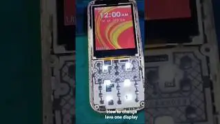 How to change lava one display.