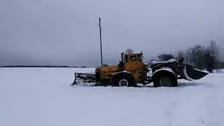 к 701 в глубоком снегу