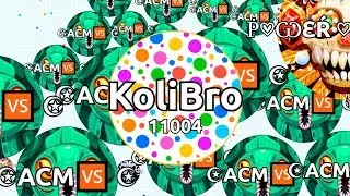 INSANE SOLO AGAR.IO GAMEPLAY ( Agar.io Highest Score Gameplay )