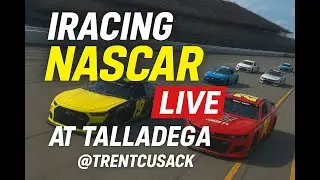 NASCAR Cup Racing at Talladega LIVE! | Insane Pack Racing & Crashes