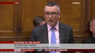 MP's can choose whatever policies they like, but without responsibility - Bernard Jenkin