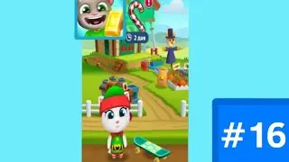 Talking Tom GoldRun&mdash;Elf Angela Gameplay#16|Говорящий Том Бег За Золотом&mdash;Прохождение Эльфа Анджелы#16