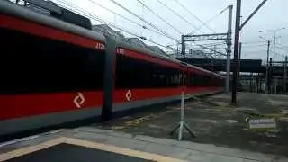 CPTM - SP CAF Serie 2100  (2125-2123) Esta&ccedil;&atilde;o Br&aacute;s