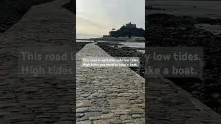 The rocky island of St  Michael&rsquo;s Mount, crowned by a medieval castle and church #explore #adventure