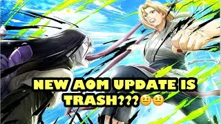 NEW AOM Update Is... TRASH?!? (Nxb Ninja Voltage)
