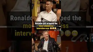 Ronaldo&rsquo;s interview is SHAMELESS 😬