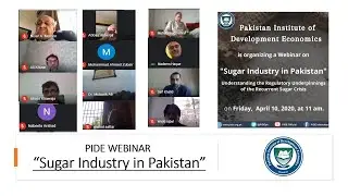 Webinar on Sugar Industry in Pakistan