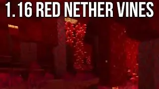 Minecraft 1.16 News: Red Nether Vines!