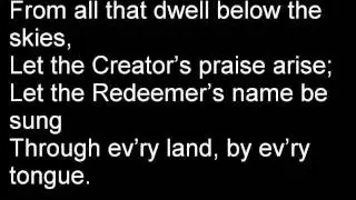 From All That Dwell below the Skies