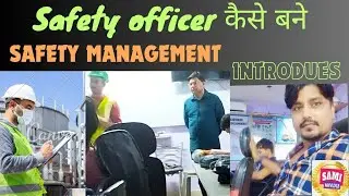 safety officer TBT training देते हुए अपने worker के साथ | और सेफ्टी management के बारे मे बताया |