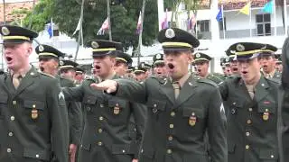 Formatura de 3&ordm; sargento - EsSLog 2014 - Juramento