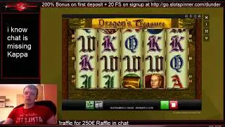 INSANE HUGE MEGA BIG WIN ON DRAGONS TREASURE !!