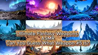 Ultimate Fantasy Weapons ASMR part 02 | Epic Blades, Magic Effects & Cinematic Shots