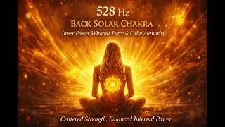 528 Hz Back Solar Chakra | Inner Power Without Force & Calm Authority