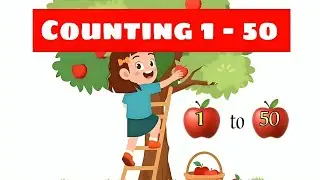 Let's Count some Apples| Counting Numbers 1 to 50 #learning #mathematics #kids #preschool